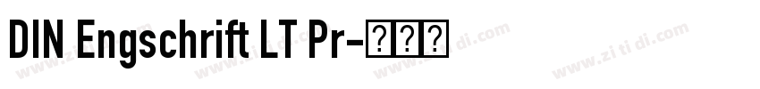 DIN Engschrift LT Pr字体转换
